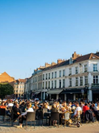 Les terrasses estivales à Lille : Du monde dehors en ville