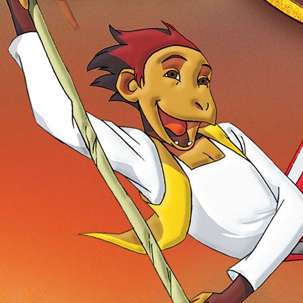 Le Château des singes - Affiche