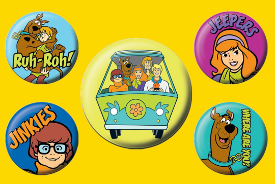 Anniversaire Scooby-Doo - Badges