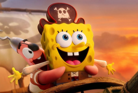 Bob l'éponge - Le film : un pour tous, tous pirates ! - affiche