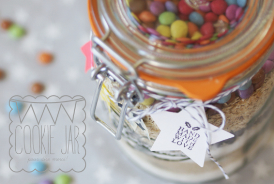 Un cookie jar : recette