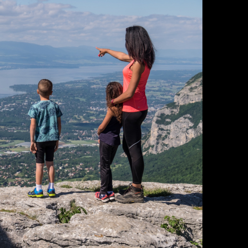 Monts de Genève en famille