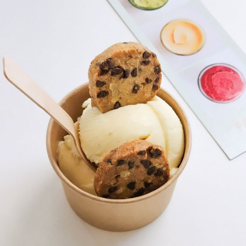 Page, glaces et gâteaux