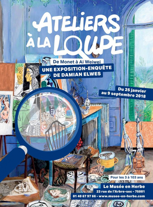 Expo Ateliers à la loupe - De Monet à Ai WeiWei