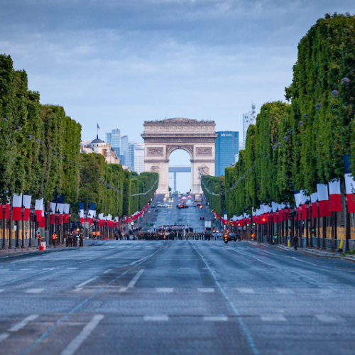 Défilé militaire du 14 juillet 2022 sur les Champs-Elysées (Paris)