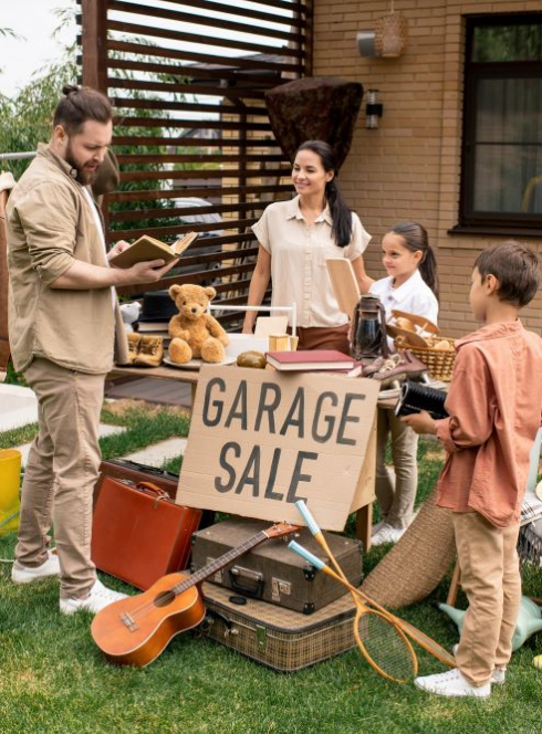 Vide Grenier en famille