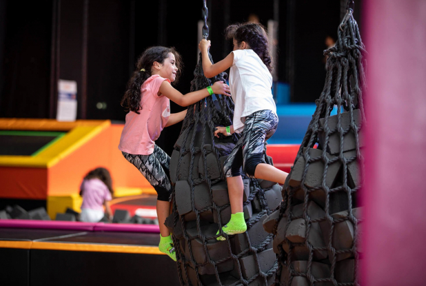 Trampoline Park Lyon : Ninja warrior