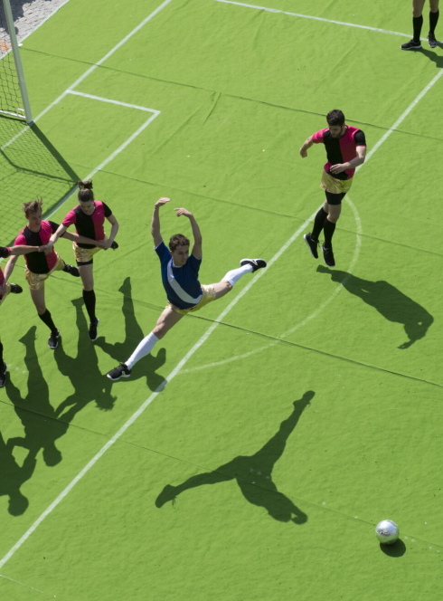 A Discofoot à "Tous en pistes !" Hangar Y