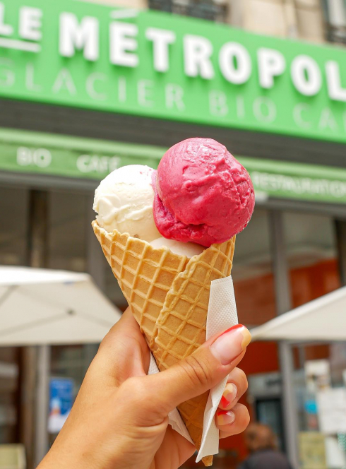 Le Métropole Glacier Bio Café
