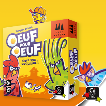 Gagnez un jeu Œuf pour Œuf - Gigamic