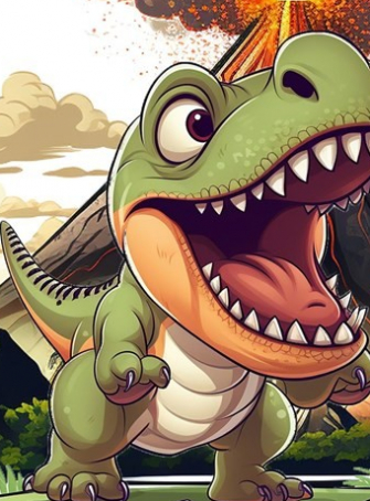 Les aventures de Docteur Dino et de Victor le raptor