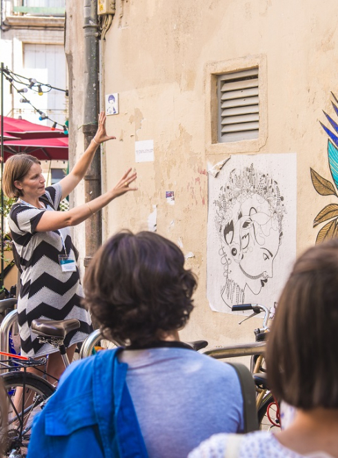 Street art, vue d'ensemble - Visite guidée de Montpellier