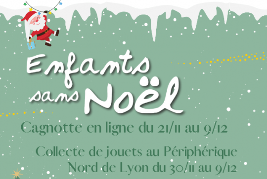 Enfants sans Noël 2022 - affiche