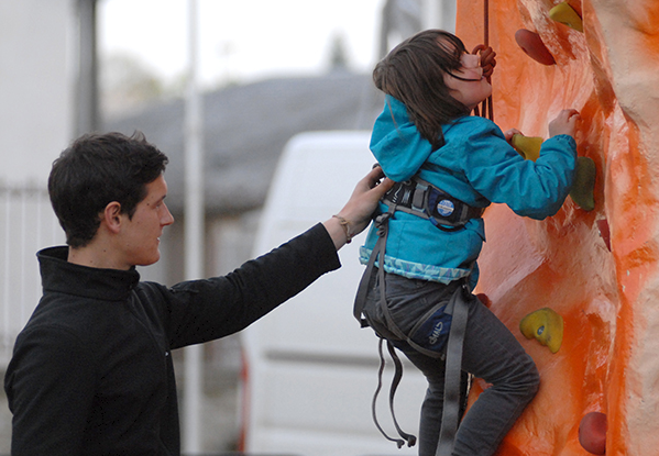 S'initier à l'escalade aux Sportiviales de Vitré