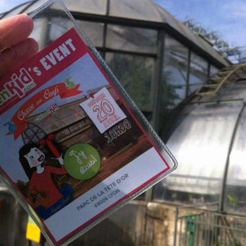 Pâques 2014 : une chasse atypique au Parc de la Tête d'Or avec Citizenkid