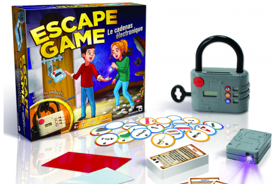 Noël 2017 : quels jeux de société pour les enfants sous le sapin ? - Escape Game : le cadenas électronique
