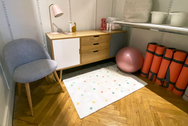 Un espace pour changer son bébé