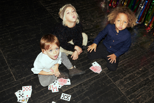 Tenues de réveillon enfants : Zara