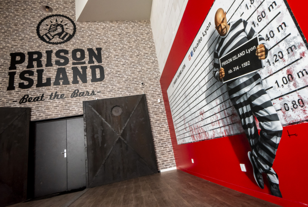 Entrée du Prison Island à Exalto Décines