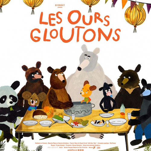 Les Ours Gloutons - Affiche