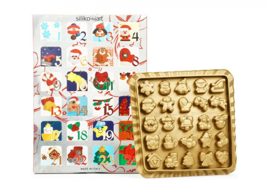 Calendrier de l'Avent moule silicone