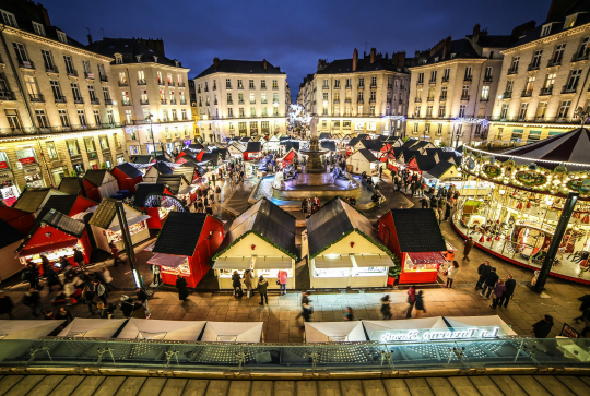 Marchés de Noël 2021 à Nantes et animations