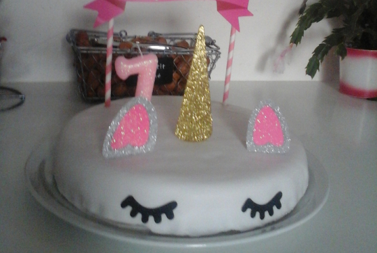 Gâteau licorne très facile