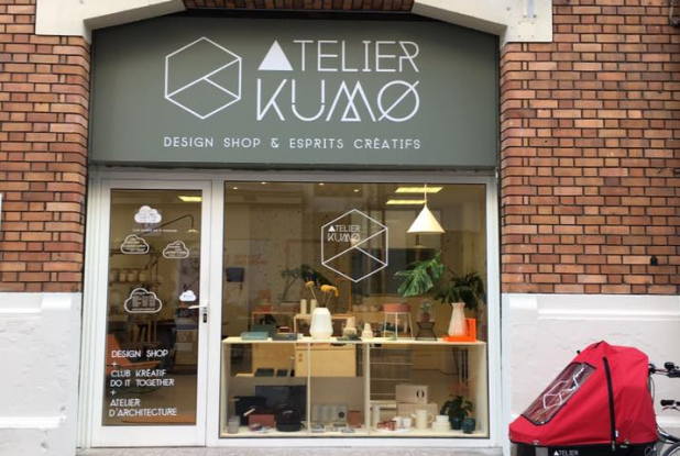 La devanture de l'Atelier Kumø