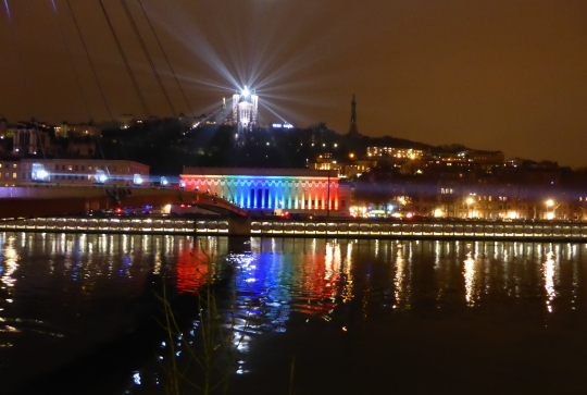 Passerelle du Tribunal Mailloche Hi Striker Fête des Lumières 2014