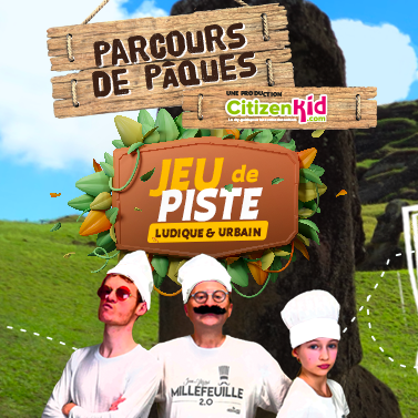 Pâques 2023 avec Citizenkid : jeu de piste