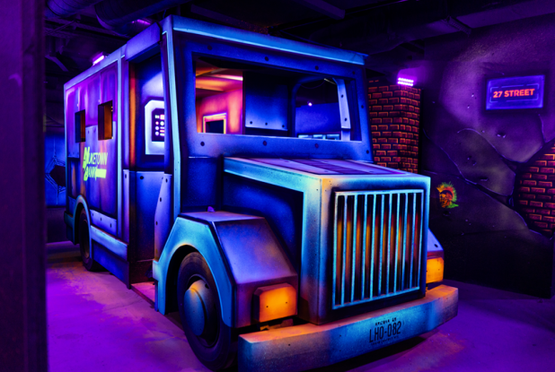 Seven Squares : laser game