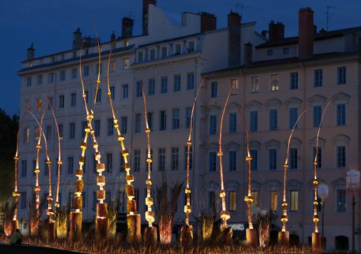 Arboré'lum - Place Louis Pradel - Fête des Lumières 2016