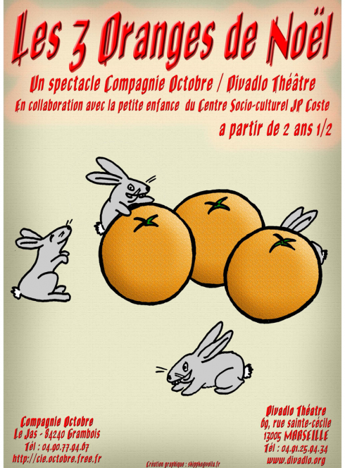 Les 3 oranges de Noël