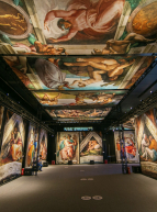 La Chapelle Sixtine de Michel-Ange - L'exposition