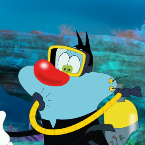 Oggy et les Cafards à l'Aquarium de Paris