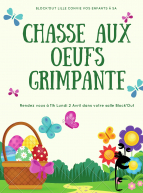 Chasse aux oeufs de Pâques 2018 à Block'Out Lille