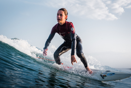 Les Landes, paradis du surf en famille