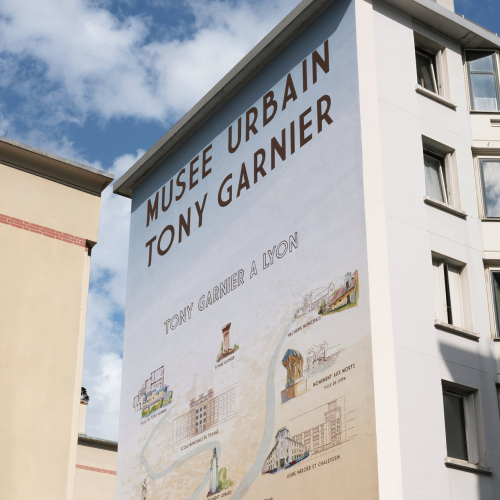 Façade du Musée Urbain Tony Garnier à Lyon