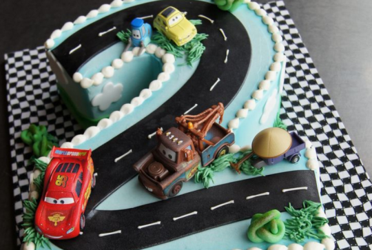 Gâteau Cars