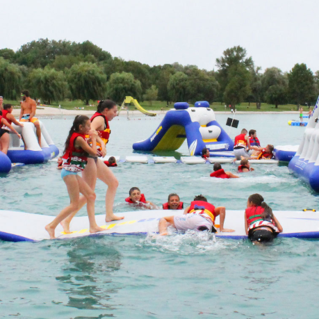Total Jump au plan d'eau de Lauterbourg