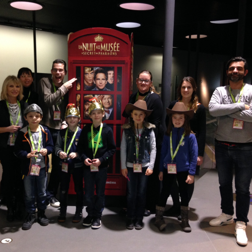 Parcours jeu La Nuit au Musée au Musée de Bretagne, groupe