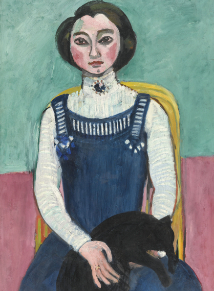 Marguerite au chat noir, par Matisse