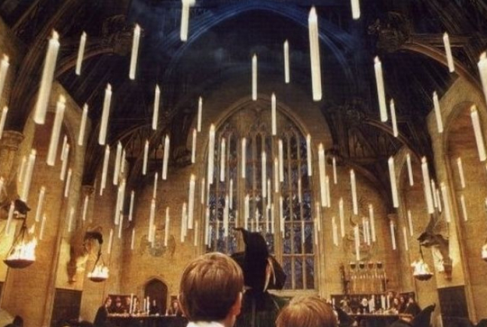 DIY plafond enchanté Poudlard Harry Potter