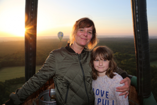 Vienne - Pays du Futuroscope - vol en mongtolfière