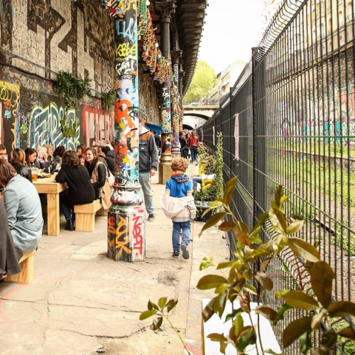 Le Hasard Ludique : terrasse