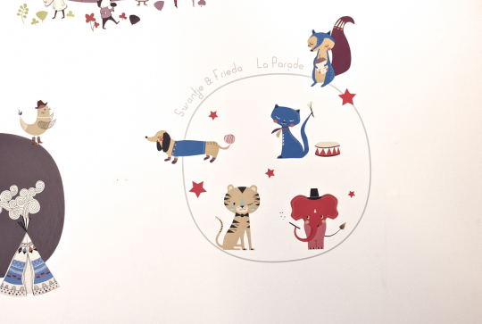 Poisson Bulle - stickers muraux