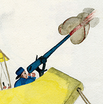 expo à l'école de la guerre