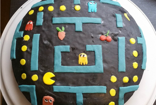 Gâteau Pac Man