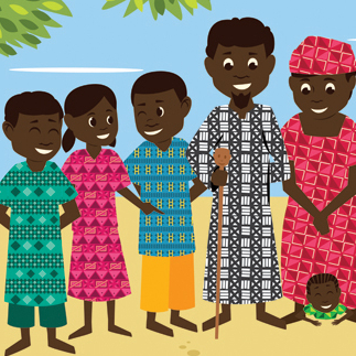 Bama et l'antilope-cheval