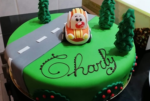 Gâteau Tut Tut Cory Bolide